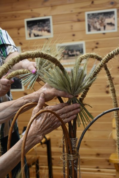 Warsztaty Tworzenia Tradycyjnego Wieńca Dożynkowego II